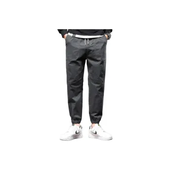 Tonlion Casual Pants Men's Dark Gray