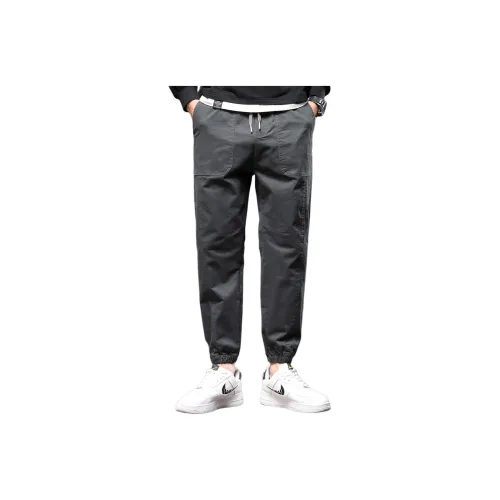 Tonlion Casual Pants Men's Dark Gray