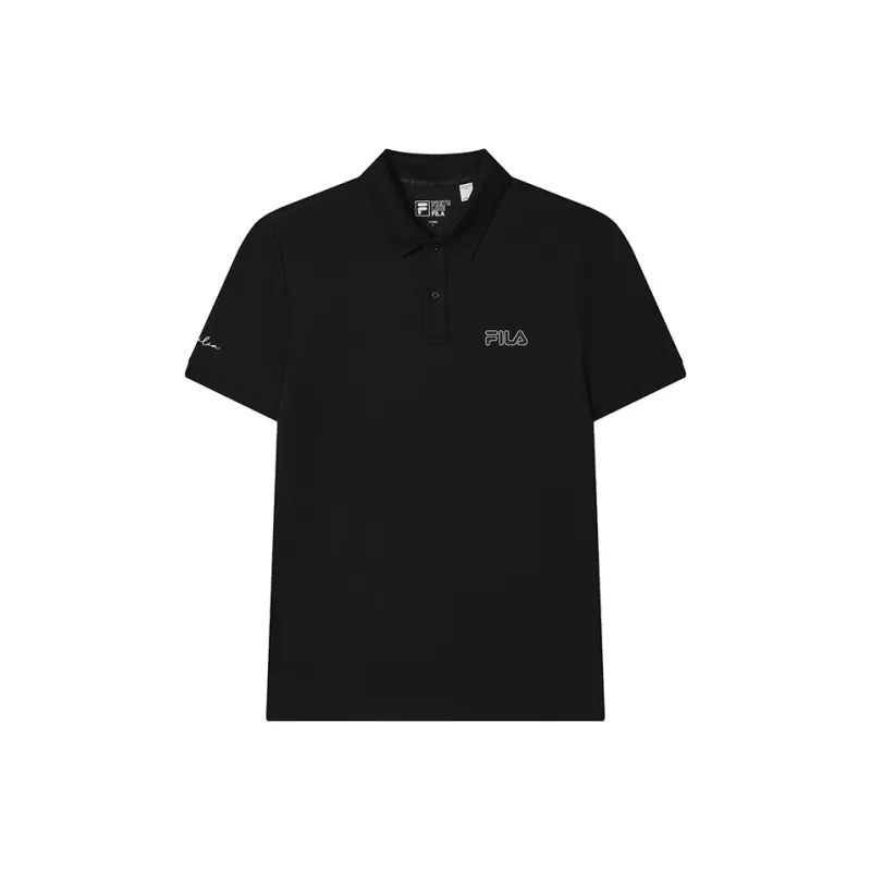 FILA MODERN HERITAGE Polo Shirt Men's Jet Black-0