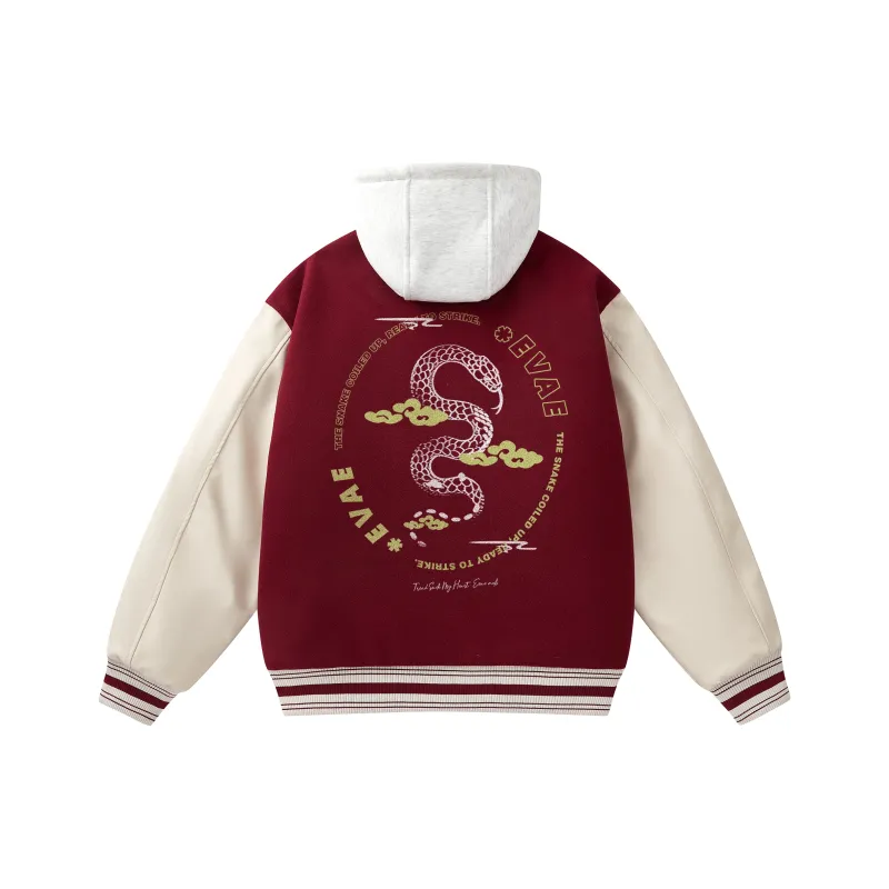 *EVAE+MOB Baseball Jacket Unisex-5