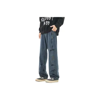 ORMY Jeans Unisex Blue