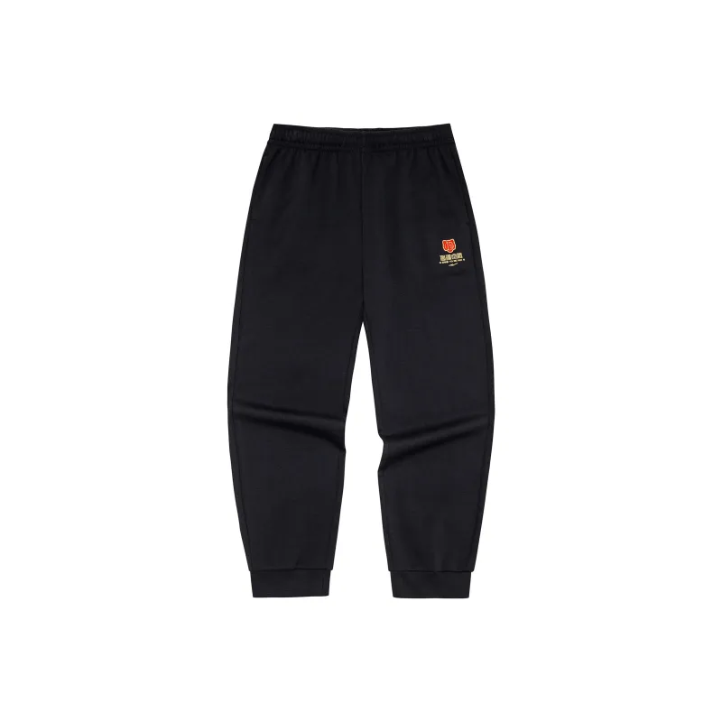 Erke Casual Pants Men's Jet Black-0