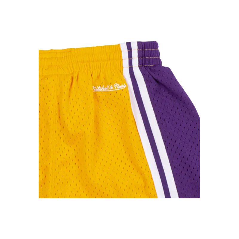 Mitchell & Ness Basketball Shorts Women's Light Yellow-3