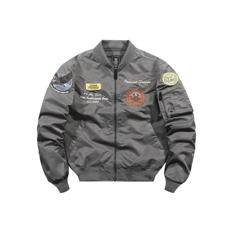 TREK&TRAVEL Baseball Jacket Men's-6