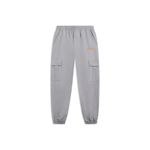 LINING Skateboard Casual Pants Men Shark Gray