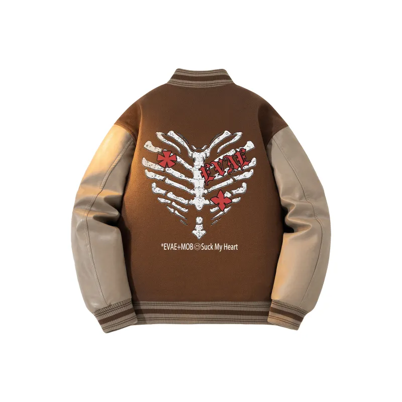 *EVAE+MOB Baseball Jacket Unisex-5