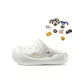 Ivory White+Puppy Shoe Charm
