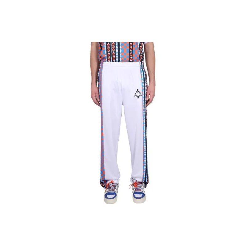 Marcelo Burlon County Of Milan X Kappa Straight Leg Pants-0