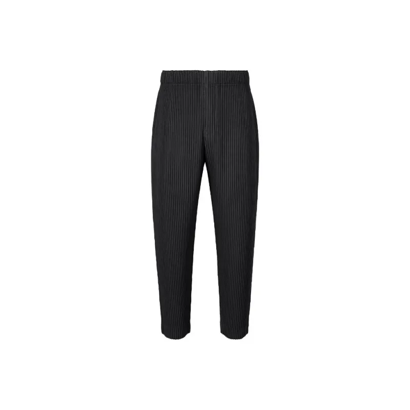 ISSEY MIYAKE Monthly Color February Casual Pants Men's Black-0
