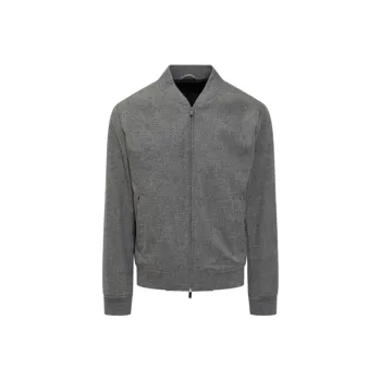 HUGO BOSS Two Way Zipper Slim Fit Jacket
