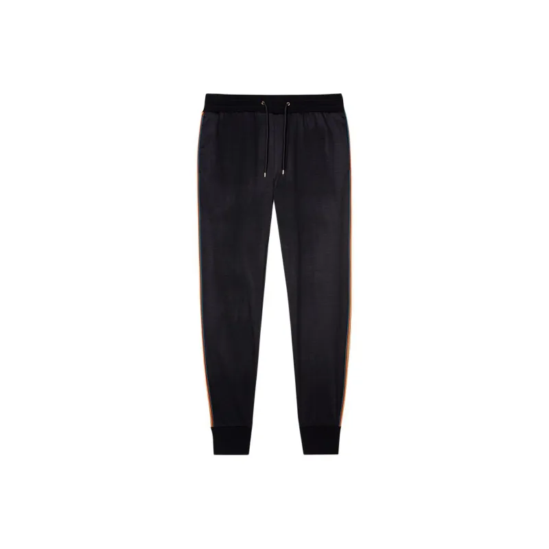 Paul Smith Stripe Detailed Drawstring Jogging Pants-0