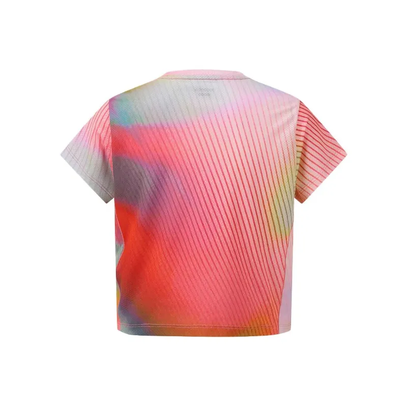 SALOMON Raglan Sleeve T Shirt Women's Red-1
