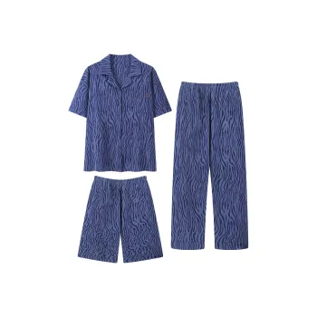 GOSO Pajama Set Men's Royal Blue