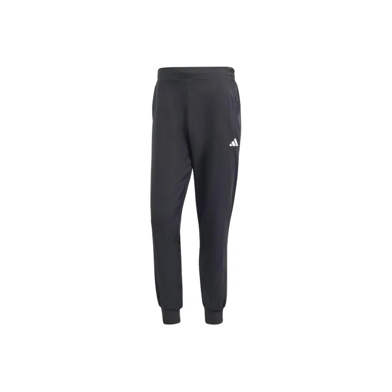 Adidas Tennis Aeroready Pro Stretch-Woven Pants Knitted Sports Pants Men's Black-0