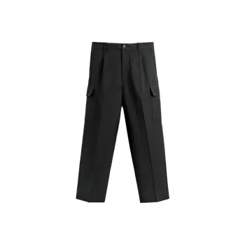 ZARA Cargo Pants Men Black