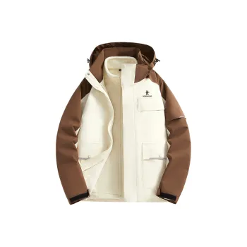 ROBINHOOD Water Resistant Windproof Breathable Warm Water Repellent Cold Resistant Rainproof Windbreaker Jacket Unisex