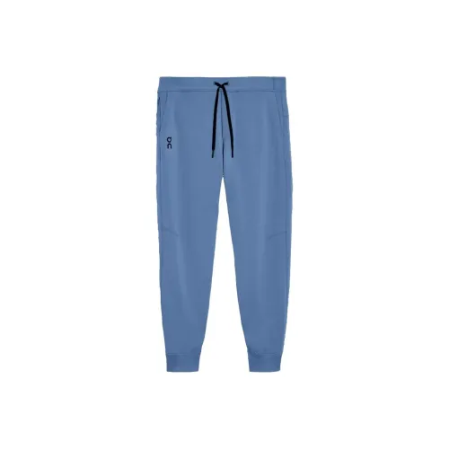 On Sweat Pants Knitted Sports Pants Men's Blue