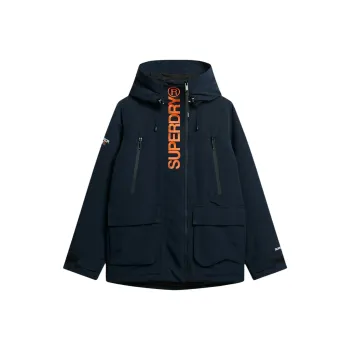 SUPERDRY Trench Coat Men's Blue