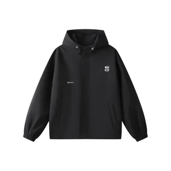 FCB ARCELONA FCB ARCELONA Jackets Coats Unisex Black