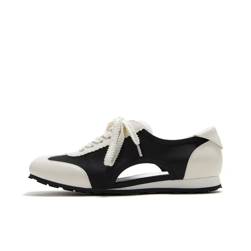 Marie Claire Low Top Casual Shoes Women's Reverse Black+White-0