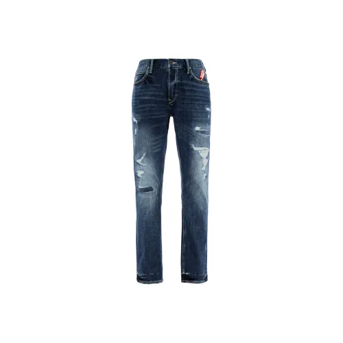 Lee Jeans Men's Medium Dark Blue