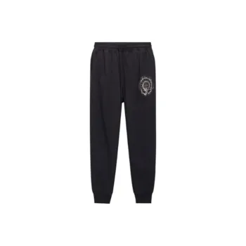 Ed Hardy FW24 Knitted Sports Pants Men's Black