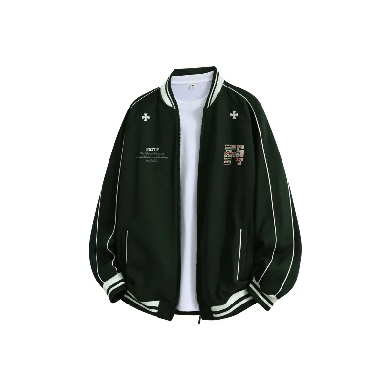 FASTFISH Baseball Jacket Unisex-3