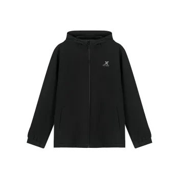 XTEP Trench Coat Men's Jet Black