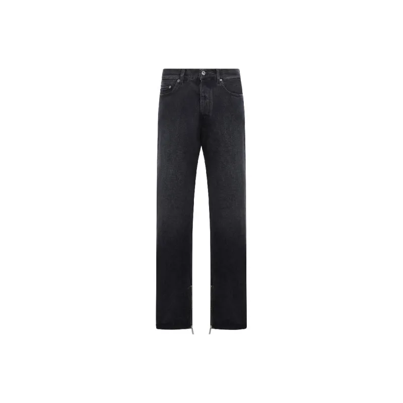 OFF WHITE Zip detail Straigh leg Jeans-0