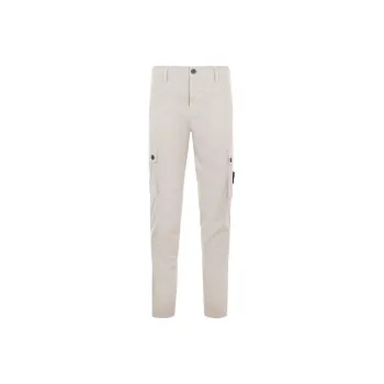 STONE ISLAND Compass Motif Straight Leg Trousers