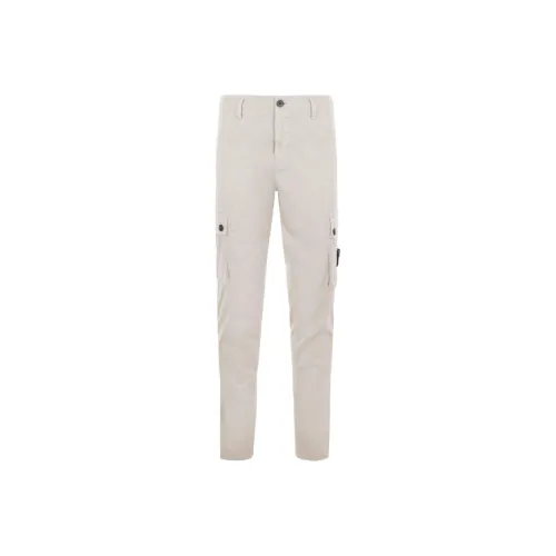 STONE ISLAND Compass Motif Straight Leg Trousers