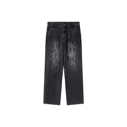 SANBAI STUDIO Jeans Unisex Black