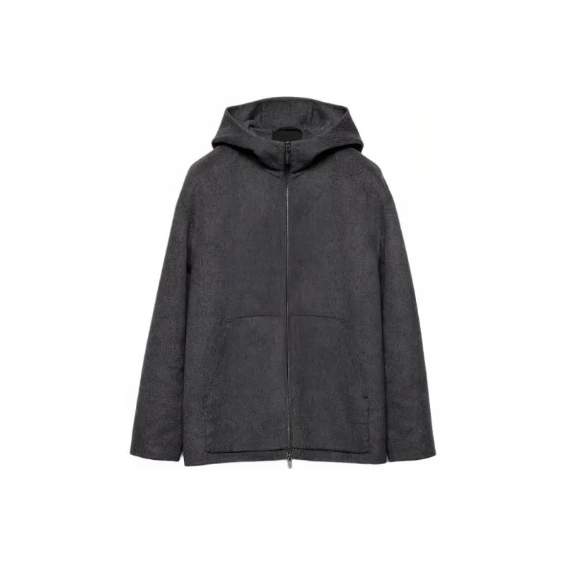 PRADA Wool Hoodie Jacket-0