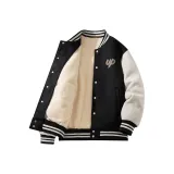 [Sherpa Thickened]Black (Chest Logo _ Back Logo)