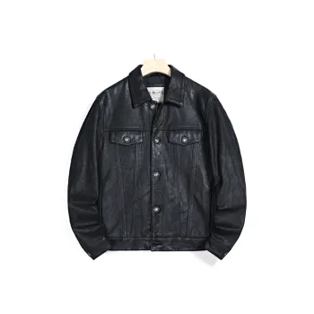 MCS Leather Jackets Men Black