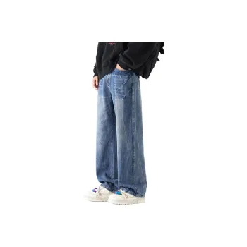 Tonlion Jeans Unisex Medium Blue