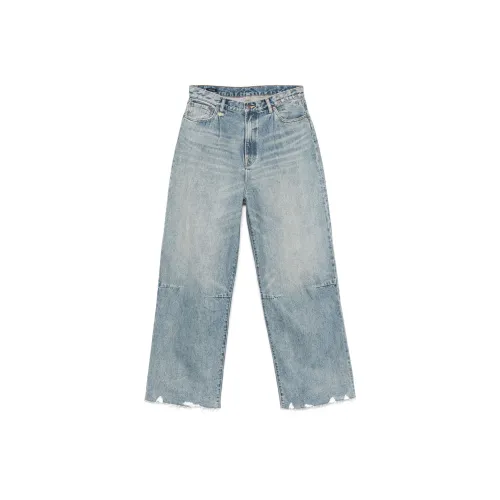 R13 Wayne Articulated Knee Jeans