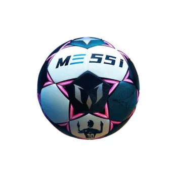 FEIERDUN Size 5 Soccer PU Machine Stitched Soccer Ball Unisex Cyan White