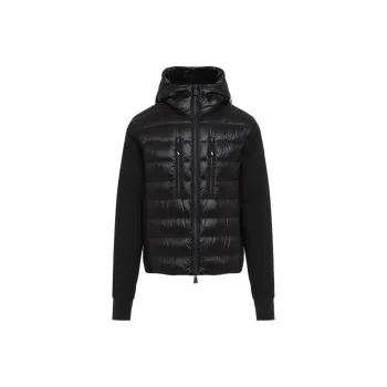 Moncler Grenoble Hooded Knit Cardigan