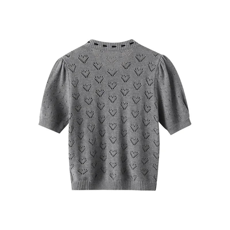 XIMENG Knitwear Women's Gray-1