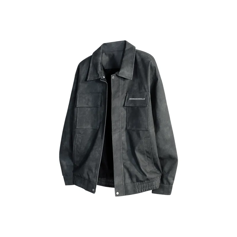 S.k. Manor Hill Leather Jacket Unisex-5