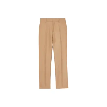 Burberry Suit Trousers Men Khaki
