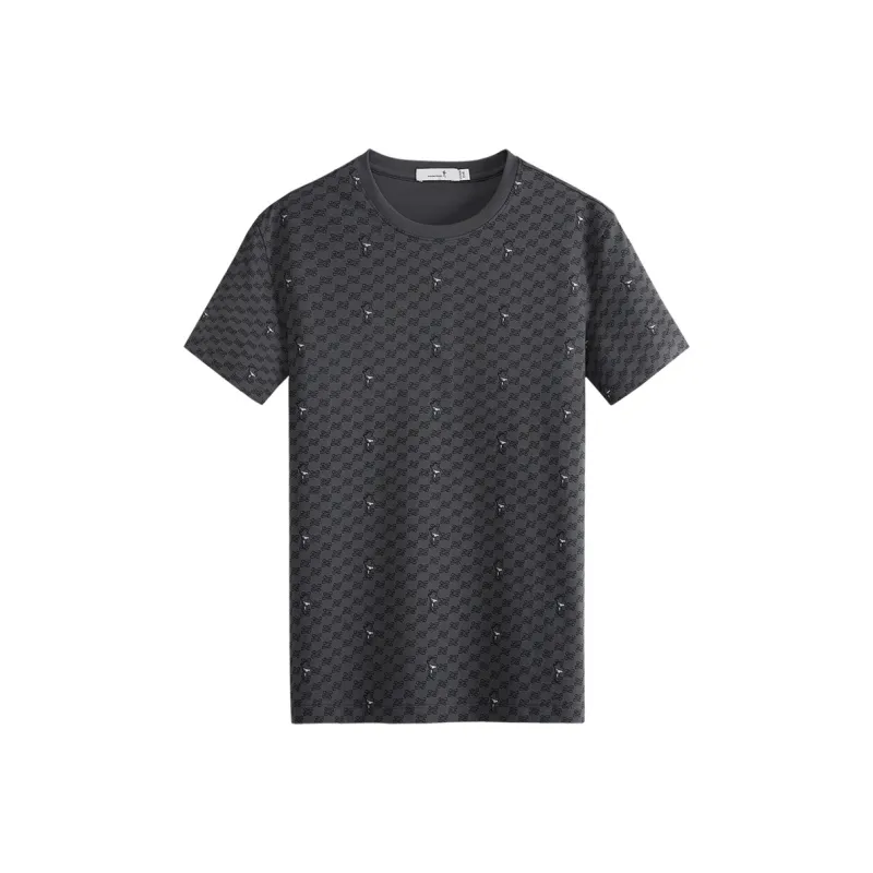 Dance With Wolves T Shirt Men's Dark Gray-0