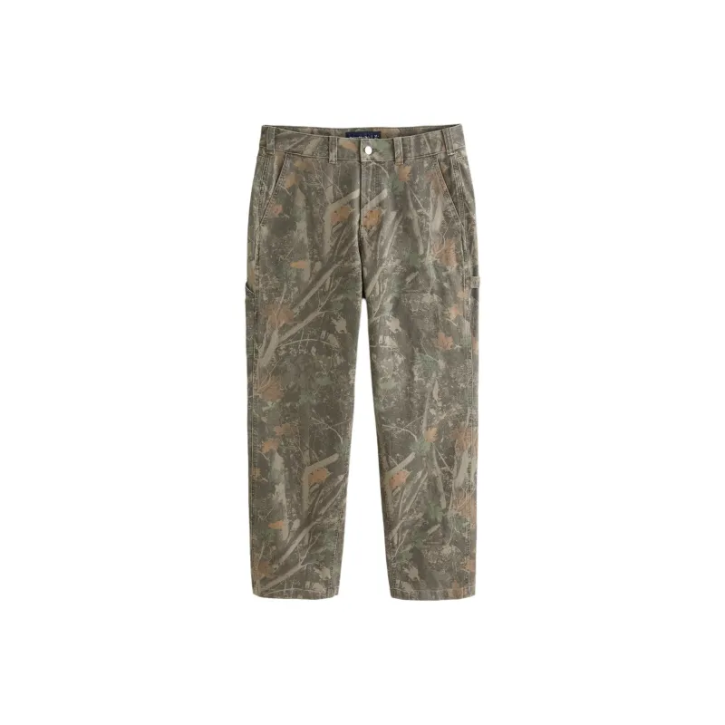 AF Cargo Pants Men's Olive Green Camouflage-0