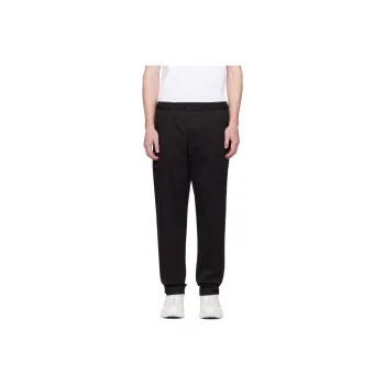 Moncler Knitted Sweatpants Men's Black
