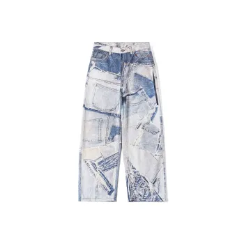 GEOFFREY B. SMALL Jeans Unisex Blue