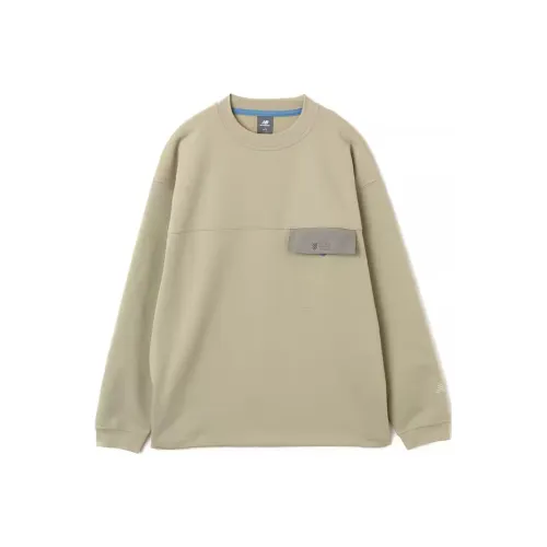 New Balance LIGHT SWEAT PULL OVER Sweatshirt Unisex Green