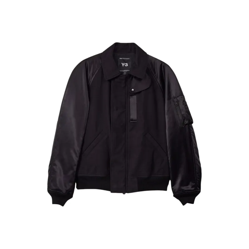 Y 3 Free Shipping With AdiClub Y 3 Flight Jacket-0