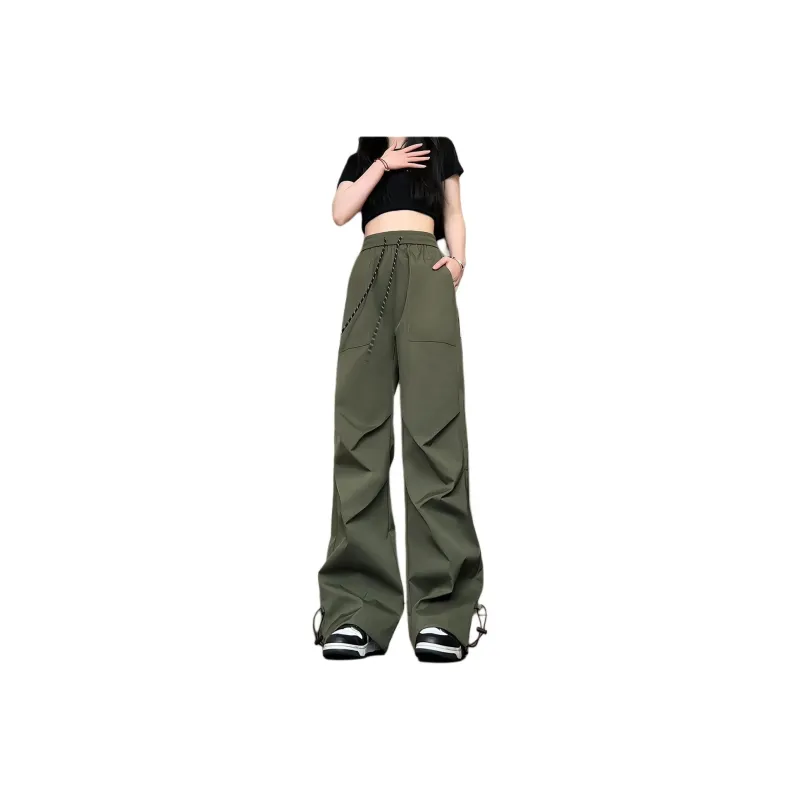 BEAR UNION Casual Pants Unisex Black-5