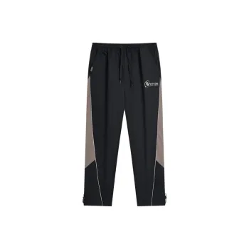 XTEP Casual Pants Men's .Imgur.com Jet Black/Thunderstorm Gray